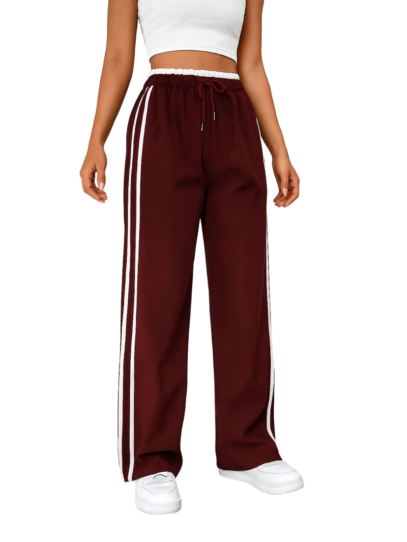 Women'S Track Pants Loose Straight Leg Jogging Sweatpants Warm-Up Sports - 7