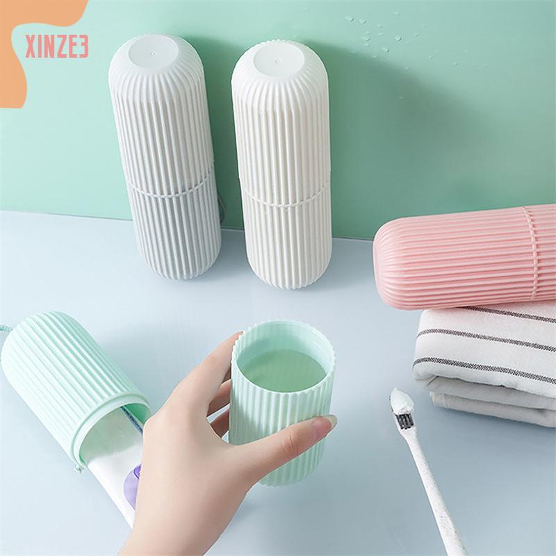 XIZ Du lịch di động bàn chải đánh răng cốc phòng tắm kem đánh răng chủ lưu trữ trường hợp tổ chức đồ dùng cá nhân lưu trữ Cốc Sáng Tạo kinh tế hộp