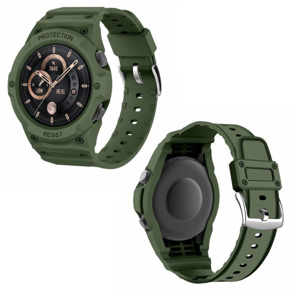 MISGIV TPU Dây đeo đồng hồ Phong cách thể thao 46mm Vỏ bảo vệ đồng hồ Chống Ngã Vỏ đồng hồ Cho Đồng hồ Huawei GT3/GT2