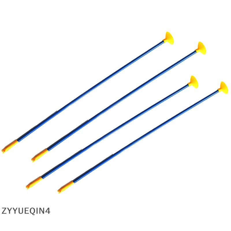 ZYYUEQIN4 10pcs Sucker bắn cung mũi tên PVC thực hành mũi tên mục tiêu mũi tên cho trẻ em Đồ chơi cung