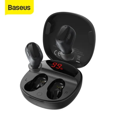 Baseus WM01 Plus True Wireless Earphones TWS Bluetooth 5.0 Stereo Headphones Mini Earbuds