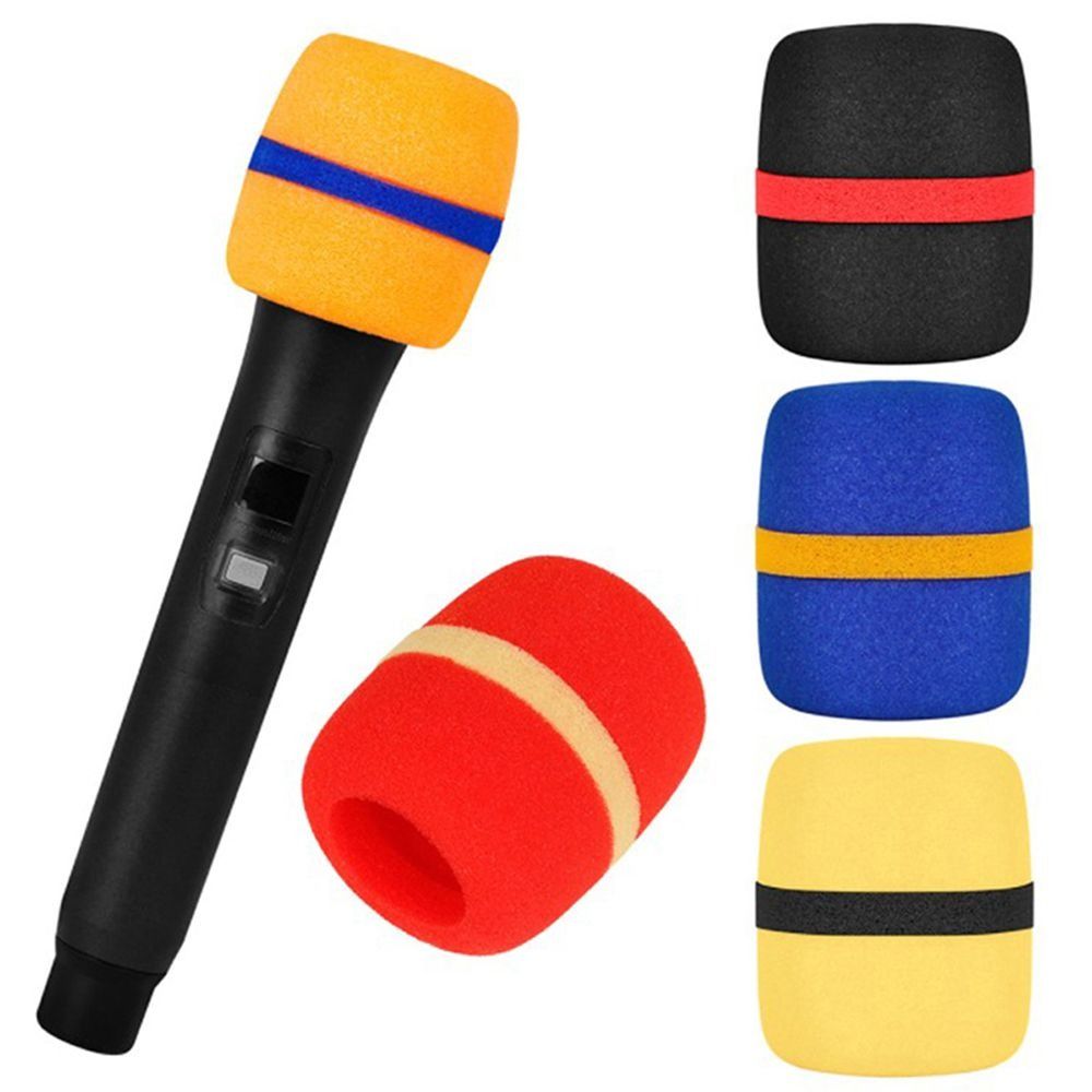 ASO5S 1pc Miếng bọt biển Vỏ micro Có thể tái sử dụng Đậm đặc Bộ lọc gió micro Có thể giặt được Vỏ bảo vệ micro Phụ kiện thay thế