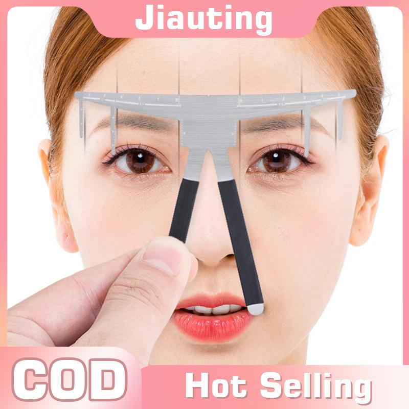 Jiauting Thước đo cân bằng định vị ba điểm thước đo microblading thước kẻ lông mày