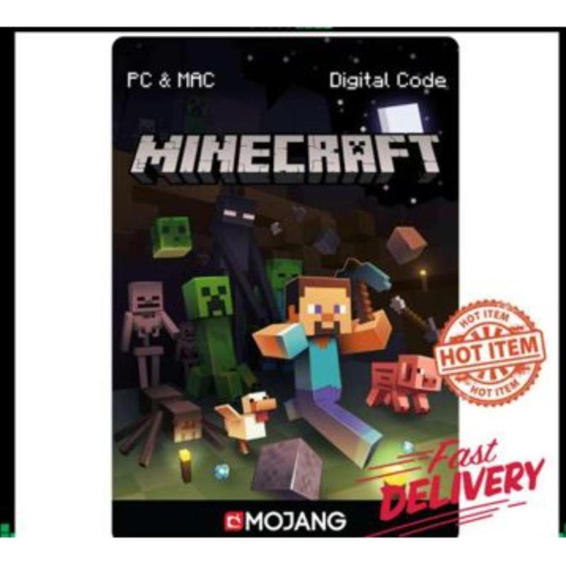 GENUINE Minecraft Java Edition Premium FULL ACCESS PC FULL GAME Digital Download Instantly