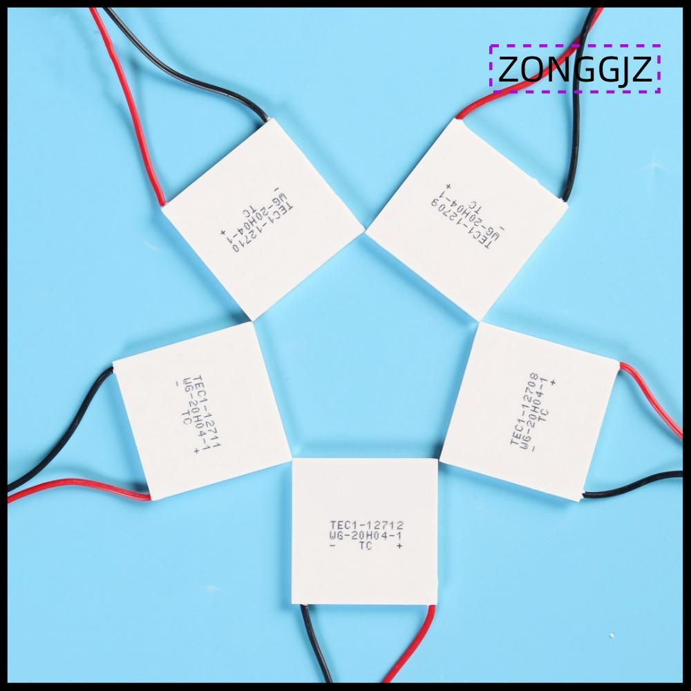 ZONGGJZ MALL 255 4040มม. แผ่นระบายความร้อนเซมิคอนดักเตอร์ TEC1-127 12 โวลต์ เครื่องทำความเย็นเทอร์โมอิเล็กทริกเพลเทียร์ คุณภาพสูง ความยาวสายไฟ 300 มม. โมดูลเพลเทียร์เอเลเมนต์ ราคา 127 บาท*ส่งฟรี