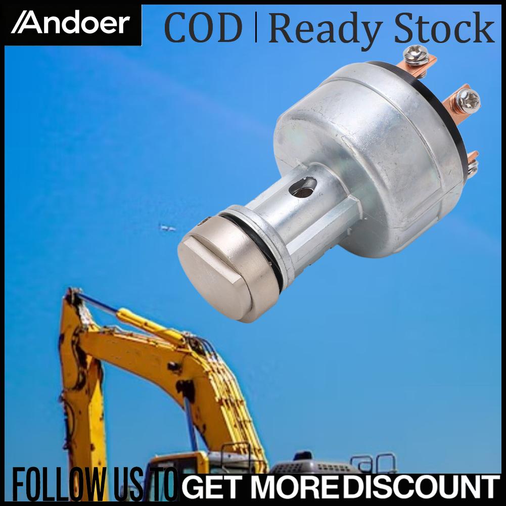 Andoer Công tắc đánh lửa máy xúc Công tắc đánh lửa chống ăn mòn 08086-20000 Tiếp xúc bằng đồng với 2 phím cho PC360-8 PC450-8 Giá 652,000 Đồng*Miễn phí vận chuyển