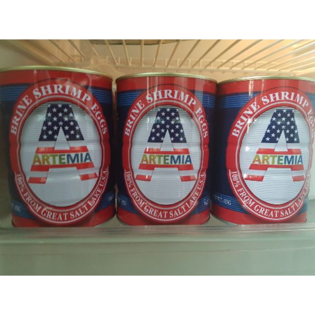 [Mã PET80K giảm 8% tối đa 80K đơn 350K] 1 Lon Trứng Artemia Mỹ 100% FROM GREAT SALT LAKE U.S.A