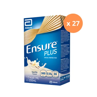 [Carton of 27] Ensure Plus Vanilla Liquid 200ml