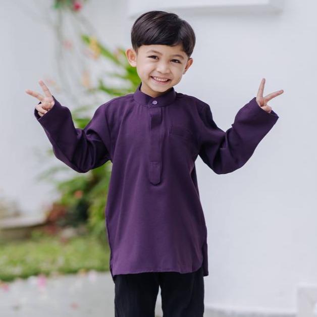 DMIMI KURTA NUH (KIDS) | Material High Quality Como Crepe |  Kurta Regular Fit | Small Size to Plus Size