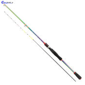 Crazyfly Fiberglass Spinning Fishing Rod for Easy Carrying