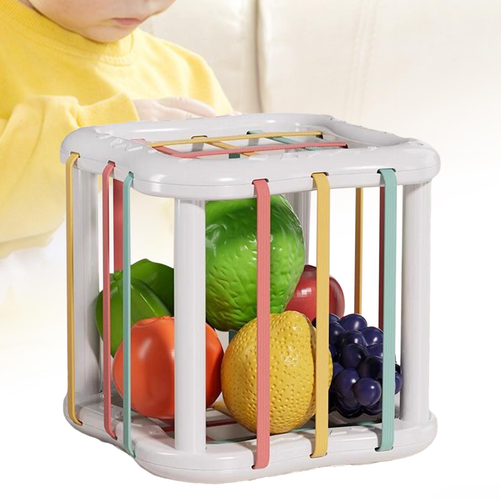 Baoblaze Baby Shape Sorter Toy Montessori Toys Fine Motor Skills Sensory