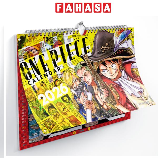 Lịch Treo Tường One Piece 2026