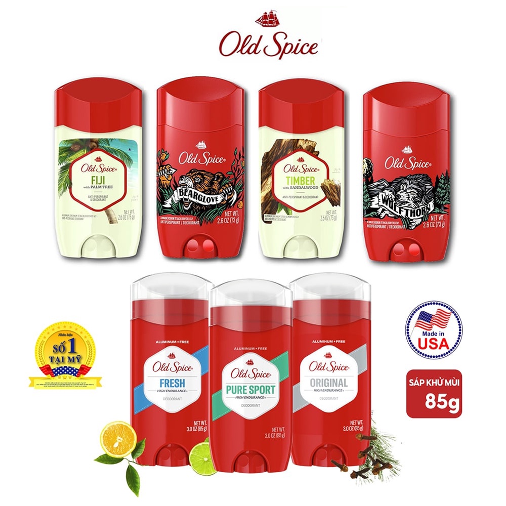 [ CHÍNH HÃNG] Sáp Khử Mùi OLD SPICE High Endurance 85g cao cấp của Mỹ | Lăn khử mùi nam giới | Full mùi hương & giá tốt - SẢN PHẨM CỰC KÌ CHẤT LƯỢNG, ĐẢM BẢO SỬ DỤNG ƯNG Ý, ĐƯỢC ƯA THÍCH TRÊN THỊ TRƯỜNG HIỆN NAY, ỦNG HỘ SHOP NHÉ