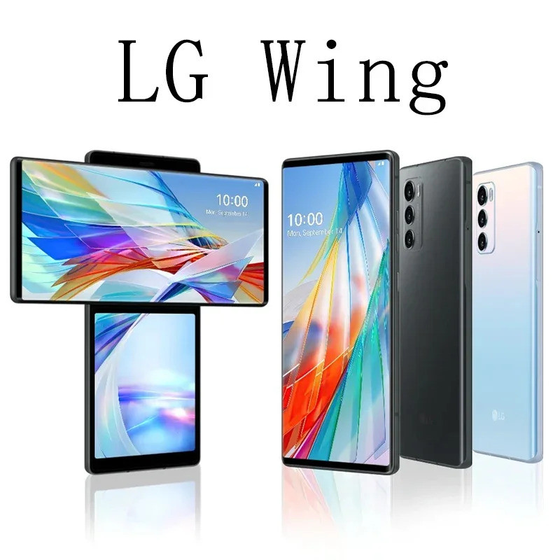 Lg Wing 5G Dual Screen Rotating Phone 8Gb Ram 256Gb Rom Unlocked