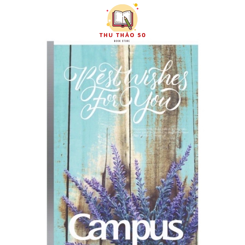 [ HÌNH THẬT ] Tập vở sổ sinh viên khổ B5- 200 trang 4 ô li ngang CAMPUS Kokuyo Vintage: 1 CUỐN - Văn