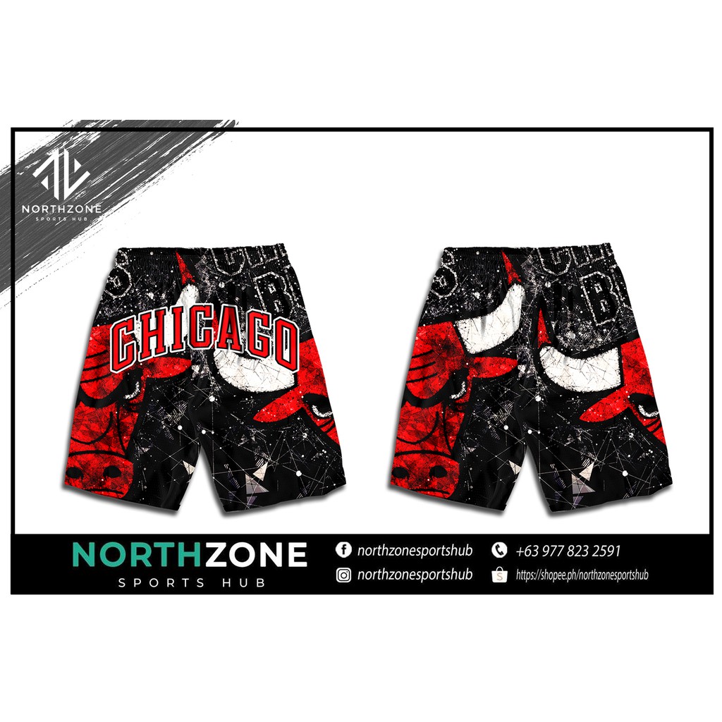 chicago bulls city shorts