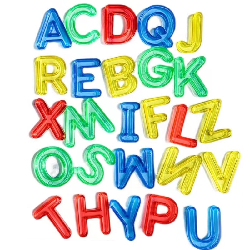 Transparent Alphabet Montessori Numbers And Letters Toddler Learning