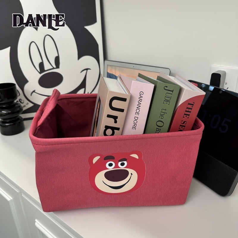 Fabric folding dirty clothes basket cartoon series household clothes desktop storage bucket bathroom dirty clothes storage basket ราคา 89 บาท*ส่งฟรี