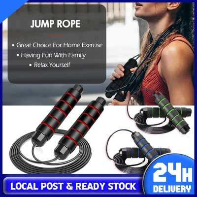 2PCS Jump Rope Fitness Rope Sports Rope Steel Wire Rope For Skipping Jump Fitness Rope Steel Wire Rope for Skipping Fitness Equipment
