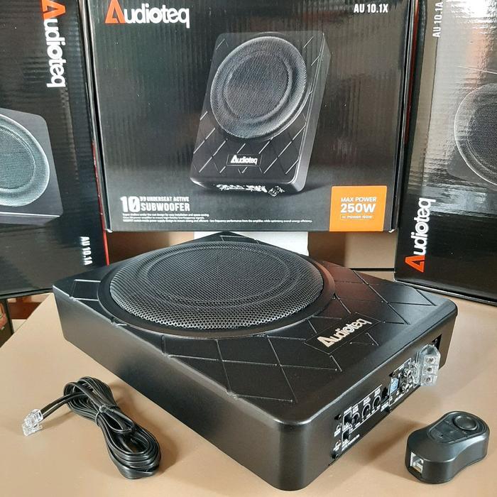 SUB KOLONG AUDIOTEQ SUBWOOFER KOLONG AUDIOTEQ 10'' INCH SUBWOOVER AKTIF - Store Herith 01 Harga 1,245,000 rupiah*Gratis Ongkir