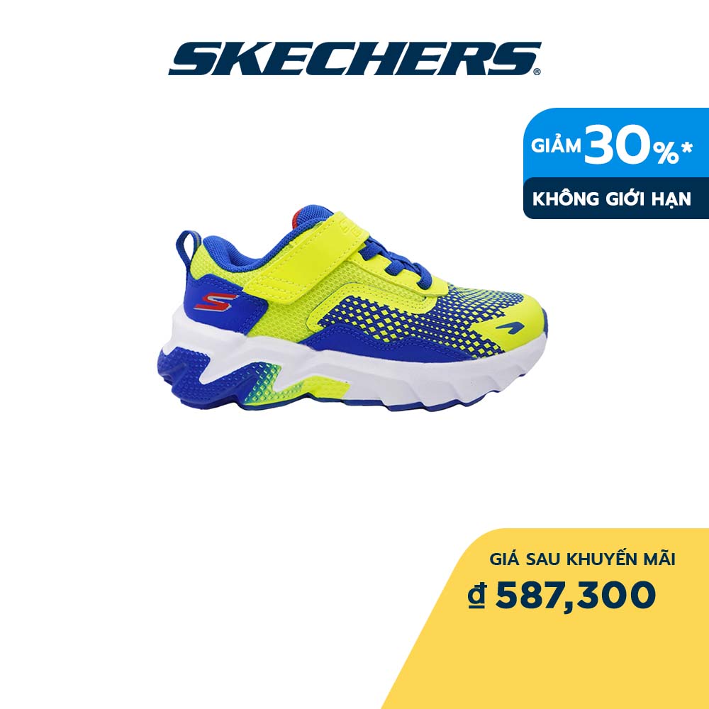 Skechers Bé Trai Giày Thể Thao Giặt Máy Được Elite Sport Thread - 403960L-YLBL