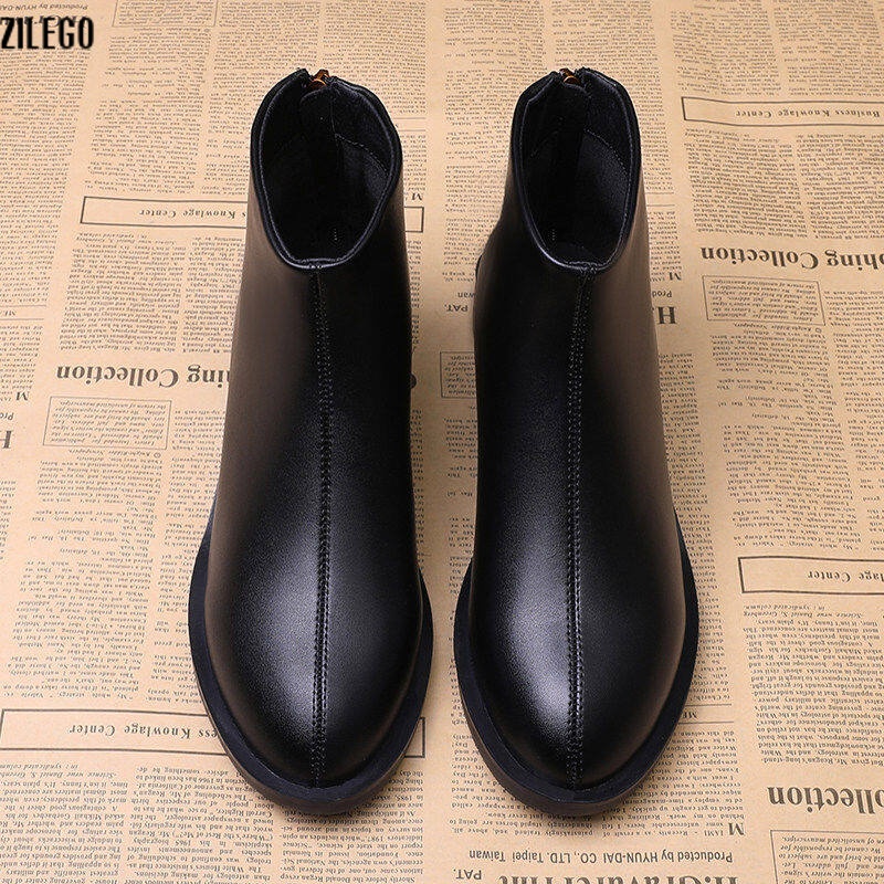 Kkms2521 bốt dr. martens bốt nữ cổ ngắn xuân thu mới 2020 phong cách anh quốc giày gót thấp phong cách hàn quốc đa năng sành điệu ins ngầu