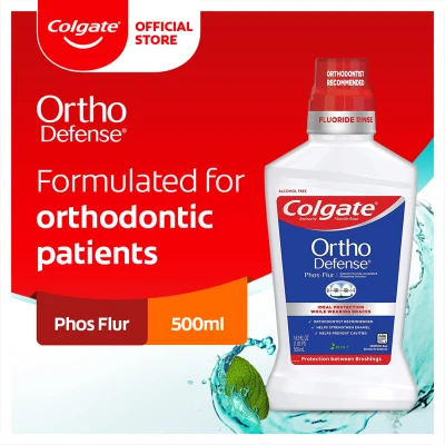 Colgate Ortho Defense Mouthwash 500ml