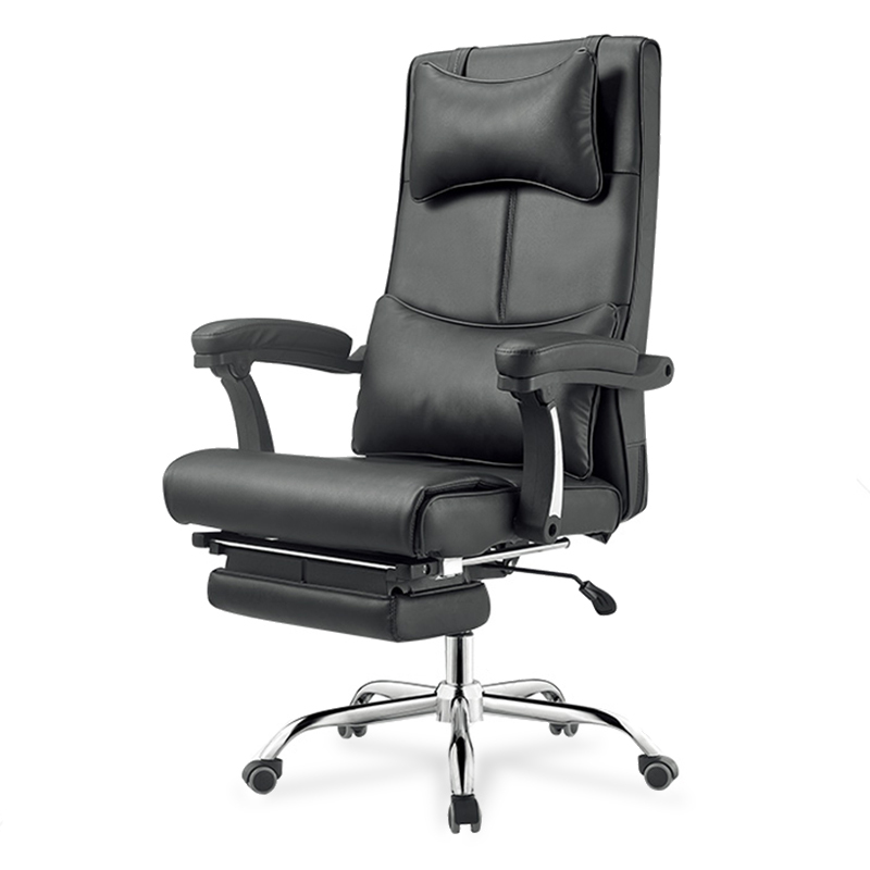 JIJI Itzel Office Chair with Leg Rest (Free Installation) - Home Office Chairs / Supreme ★Leather ★Office Furniture ★Grand ★Ergonomic ★Quality / Free 6 Months Warranty (SG) Singapore
