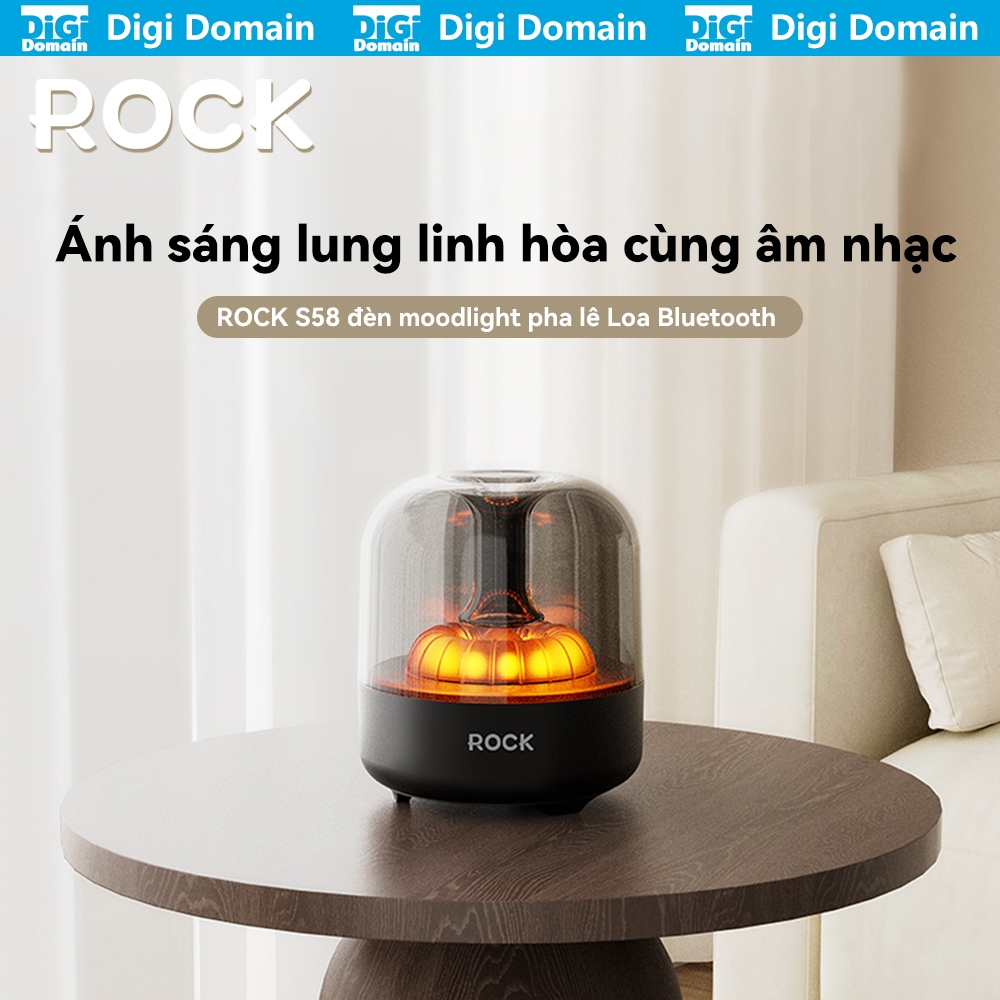 ROCK Doraemon Loa Bluetooth Đèn LED Hiệu Ứng RGB, Loa Trang Trí/Đèn Không Khí