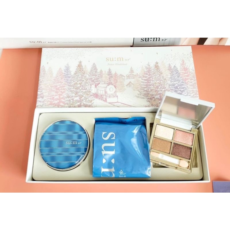 Set Phấn nước sum xanh Su:m37 Water full CC Cushion Perfect Finish