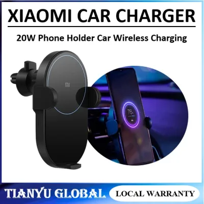 Xiaomi Wireless Car Charger 20W Max Power Fast Charging Inductive Auto Pinch