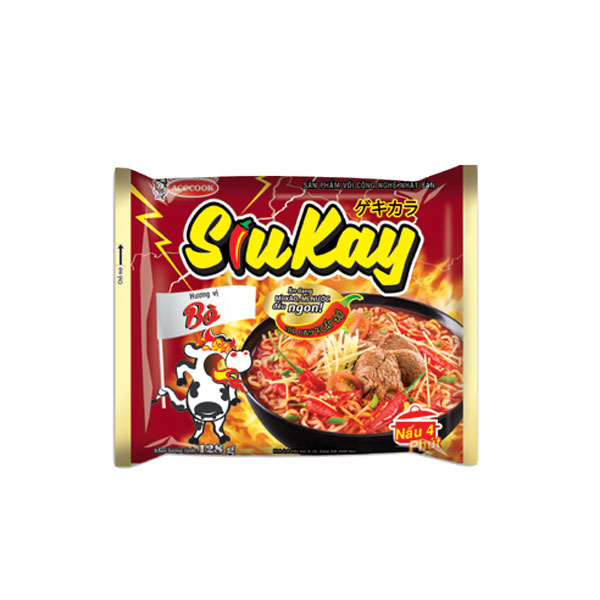 [Co.op Online] - Mì Siukay Acecook vị bò