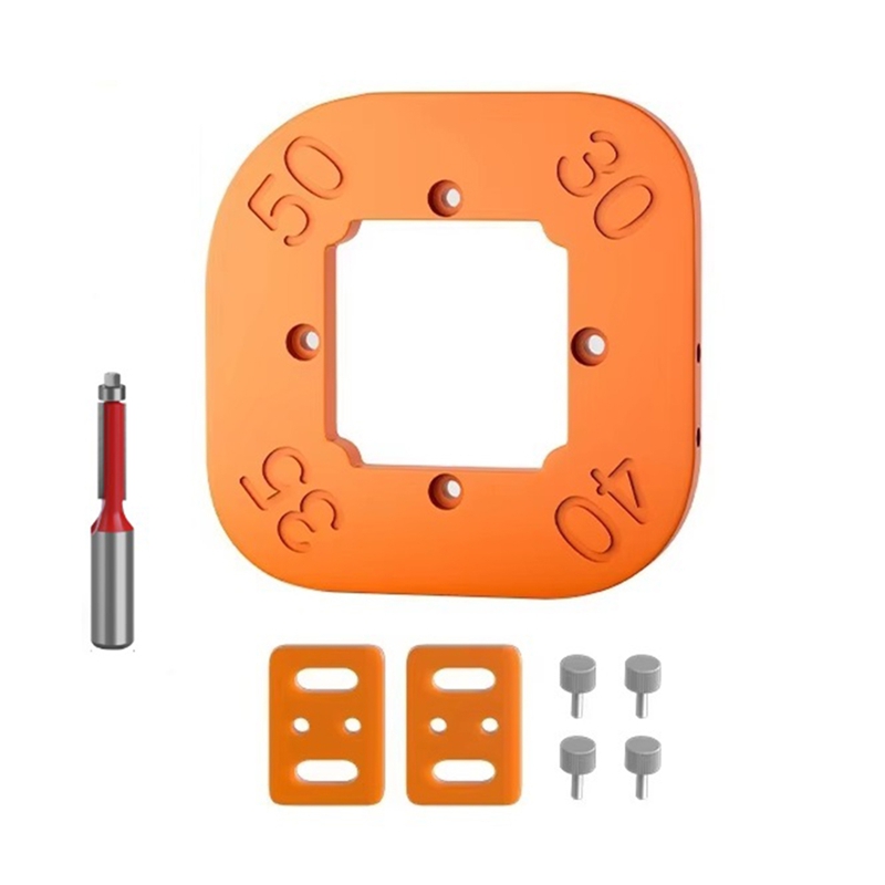 Woodworking Router Corner Radius Templates Jig Routing Curved Corners Milling Circular Radian Hardness Tool