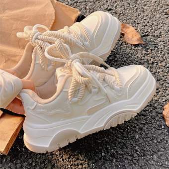 Giày nữ xuân thu 2023 Giày thể thao nữ mới giày trắng nhỏ Giày thể thao đẹp giày nữ đa năng