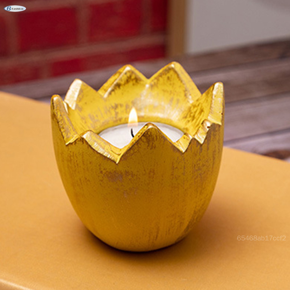 Nhựa B-F hình quả trứng Chân đế nến hộ gia đình trang trí thủ công thích hợp cho văn phòng dụng cụ làm lạnh rượu vang trang trí BF-MY