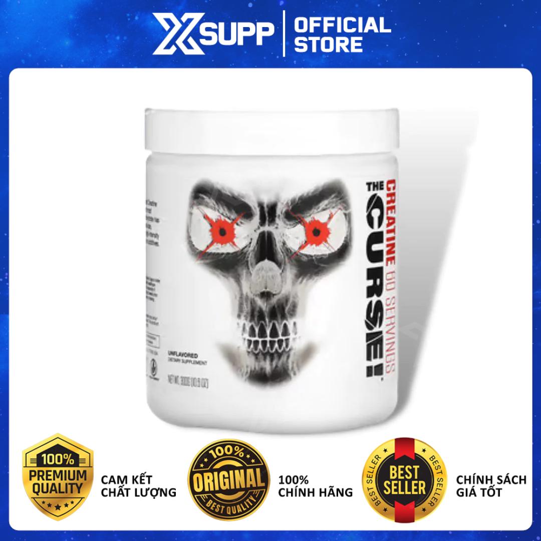 JNX The Curse Creatine Micronized (300/500g): Tăng cường sức mạnh và kích thước cơ bắp