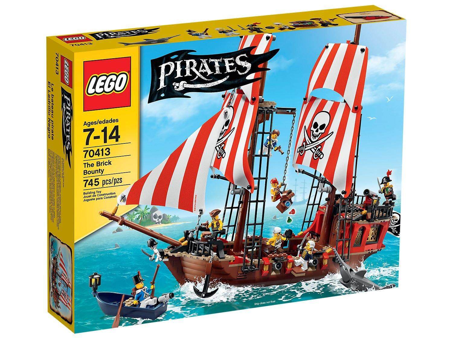 LEGO® 70413 Pirates The Brick Bounty  745pcs 7+ Đồ Chơi Lắp Ráp lego