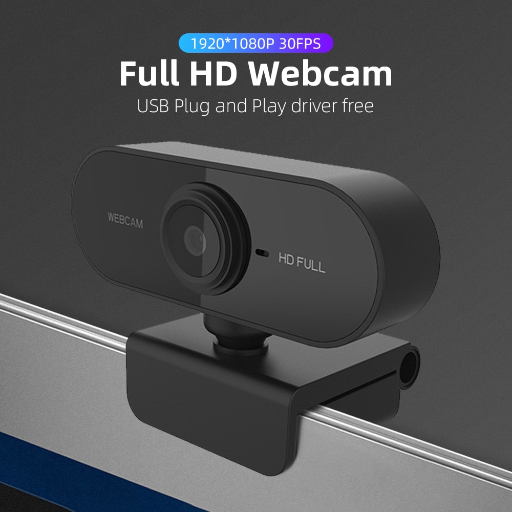 Full HD 1080P Webcam USB với mic máy tính mini camera, xoay linh hoạt, cho máy tính xách tay, máy tính để bàn máy ảnh webcam giáo dục trực tuyến