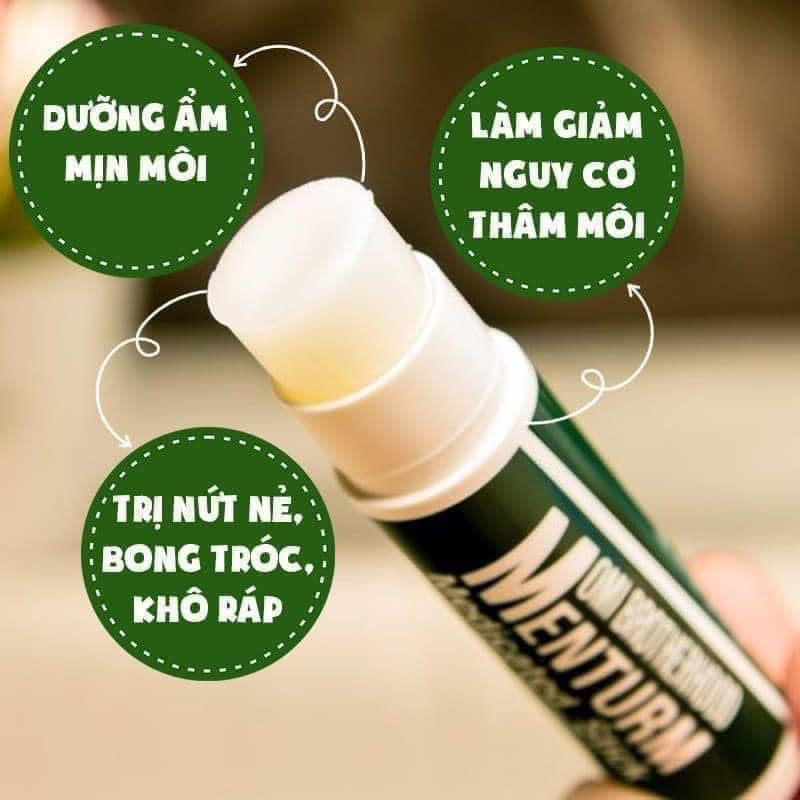 Son Dưỡng Môi Omi Brotherhood Menturm Medicated