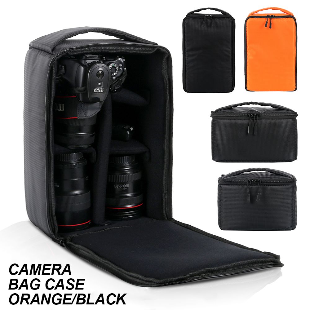NNIWEEI Thuận tiện Máy Ảnh DSLR Phụ Kiện máy ảnh Ống kính Túi Nhiếp ảnh Túi DSLR Túi Máy Ảnh Dây kéo Pouch