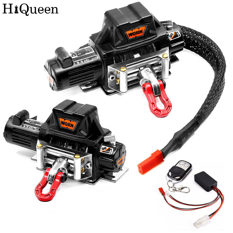 HiQueen Electric Winch RC Car Metal Winch Upgraded Accessories Compatible