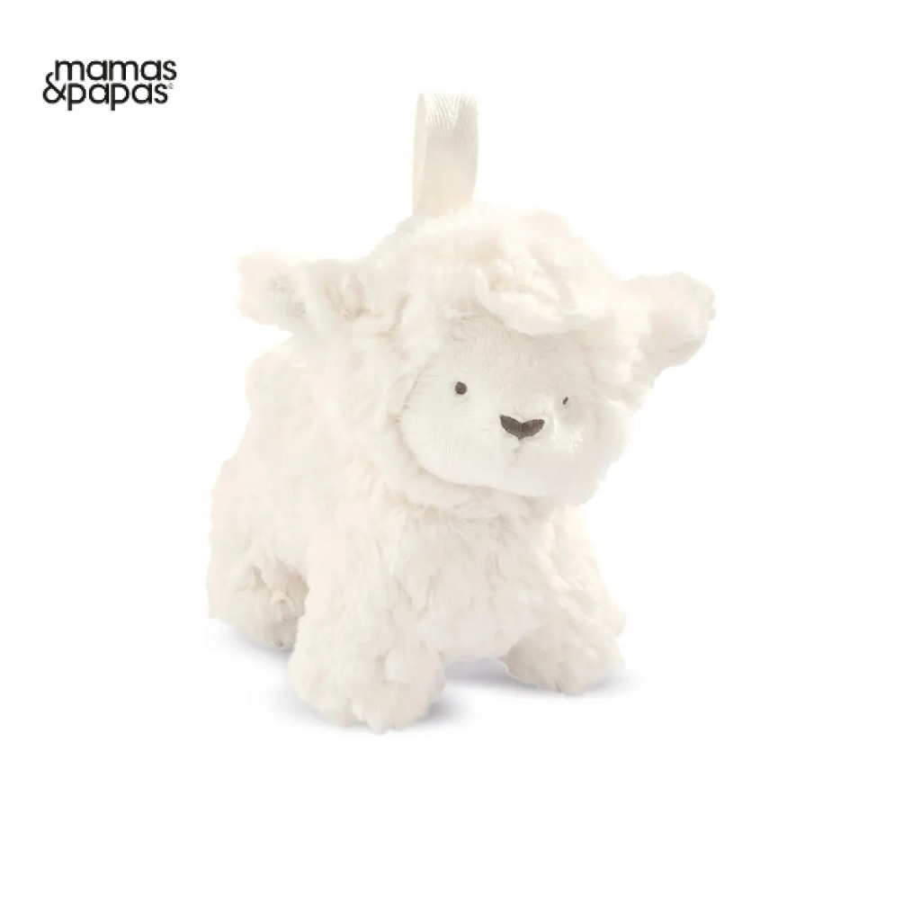 Mamas&Papas ตุ๊กตา Larry Lamb สีขาว ทำจากขนเทียมระดับหรูหราที่นุ่มพิเศษ ราคา 1,190 บาท*ส่งฟรี