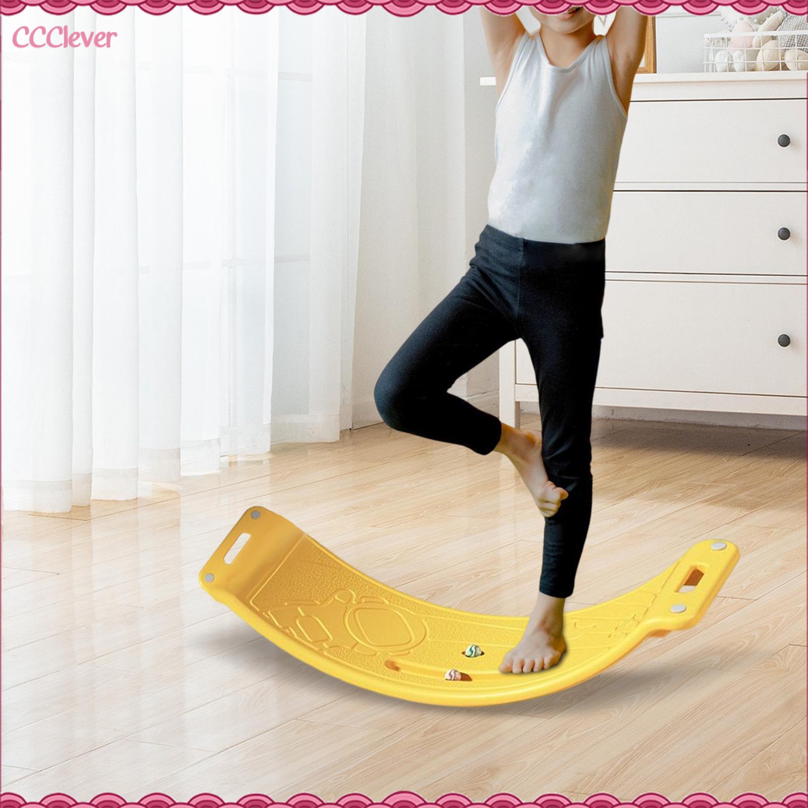 CCclever Đa Chức Năng Bảng cân bằng Bập Bênh Đồ Chơi Trẻ Em Trẻ Em Đồ Chơi Với Bóng Cân Bằng Hội Đồng Quản Trị Cho Trong Nhà Ngoài Trời Tập Thể Dục Yoga Thiết Bị