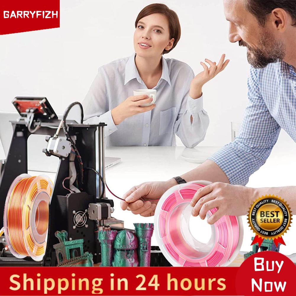GARRYFIZH Dual Color 1.75mm PLA Filament Bundle Dual Color Filament for 3D Printing with Glossy and Shiny Finish Wide Compatibility ราคา 284 บาท*ส่งฟรี