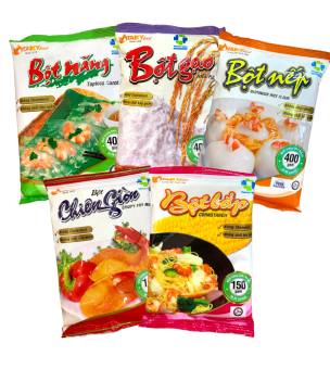 Bột Tài Ký Food đủ loại 150g và 400g( Bột năng,Bột Gạo,Bột nếp,Bột bắp ,...)