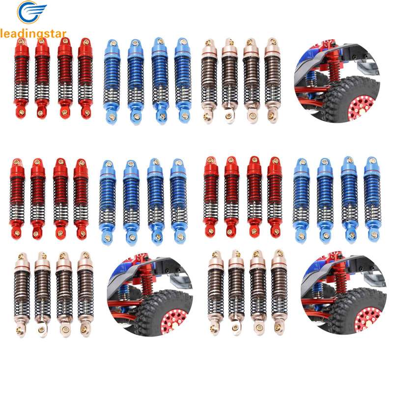LeadingStar Fast Delivery Aluminum Alloy Shocks Absorbers Oil Damper Compatible For Traxxas 1/18 Trx4M RC Crawler Car Upgraded Replacement Parts - ยี่ห้อ LeadingStar ราคา 460 บาท*ส่งฟรี