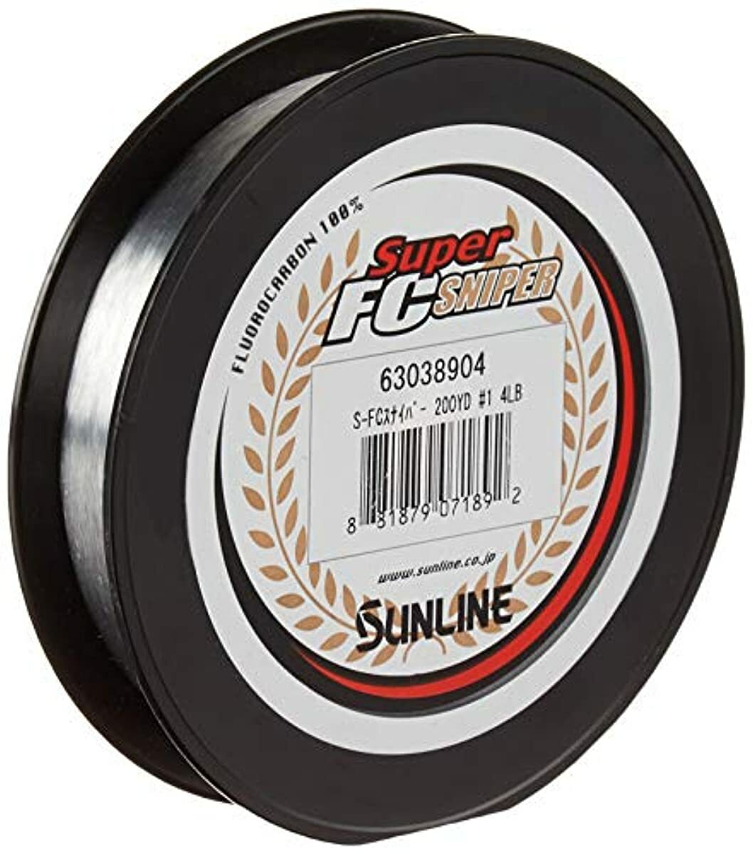 Sunline Fluorocarbon Line FC Sniper Invisible 75m 5lb 0.2mm 2162 