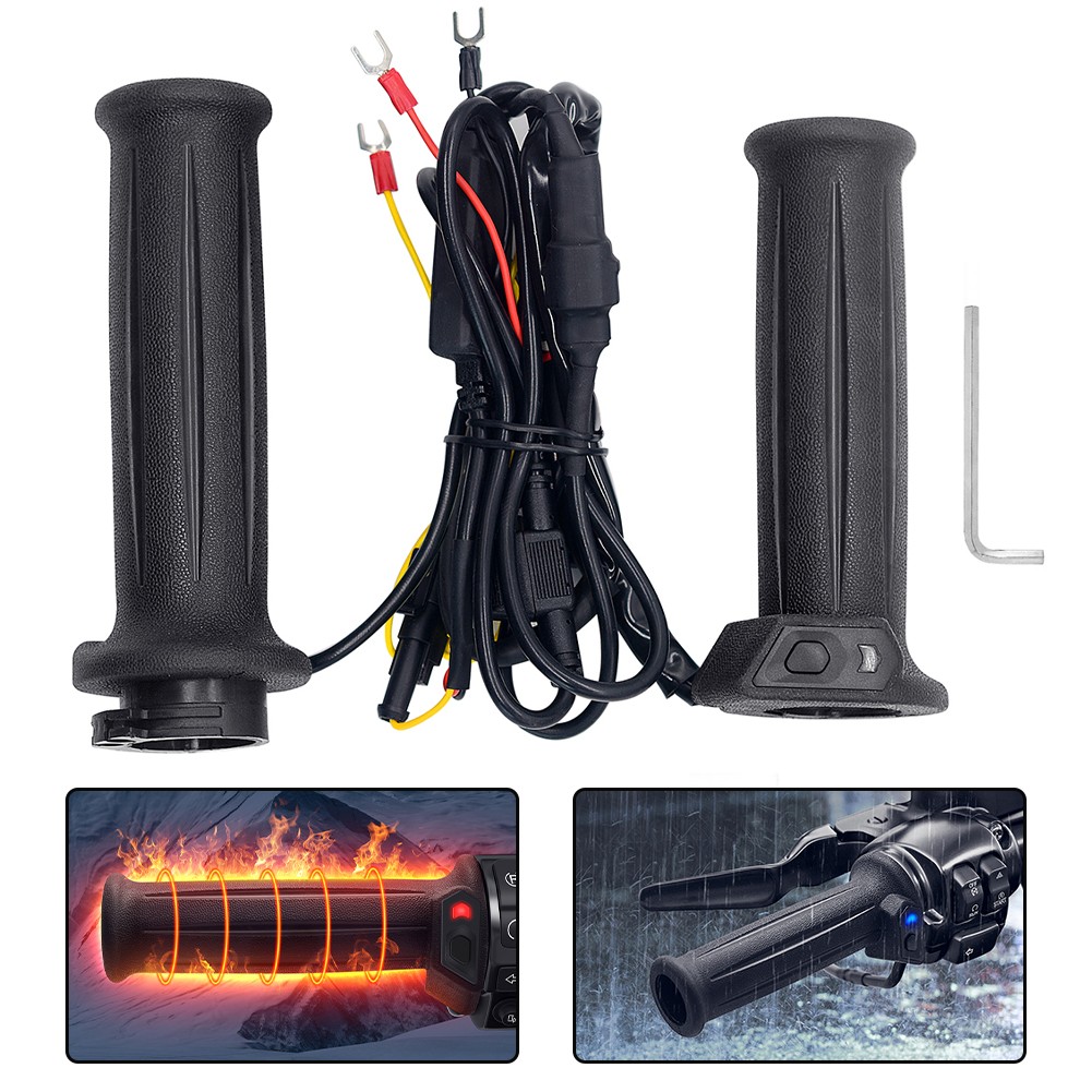 automalls Heated Handle Grips for Motorcycles with Easy Installation and Safety Features 【NEW】 ราคา 6,804 บาท*ส่งฟรี
