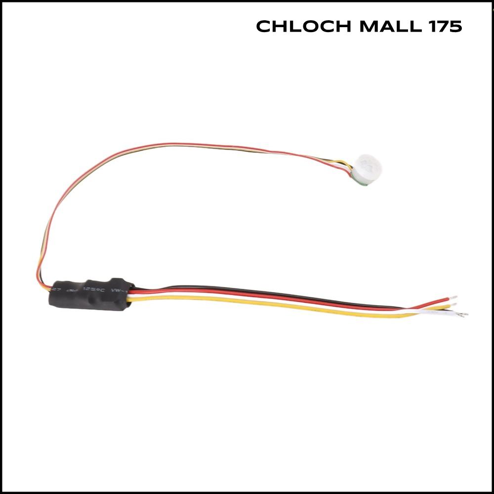 CHLOCH 175 ดีซี5‑24โวลต์ เซ็นเซอร์ตรวจจับการเคลื่อนไหว PIR 12 มม. 120 องศา เซ็นเซอร์อินฟราเรดขนาดเล็ก ง่าย ระยะ 3-8 เมตร สวิตช์ไฟพร้อมเซ็นเซอร์ตรวจจับการเคลื่อนไหว ไฟ LED ราคา 276 บาท*ส่งฟรี