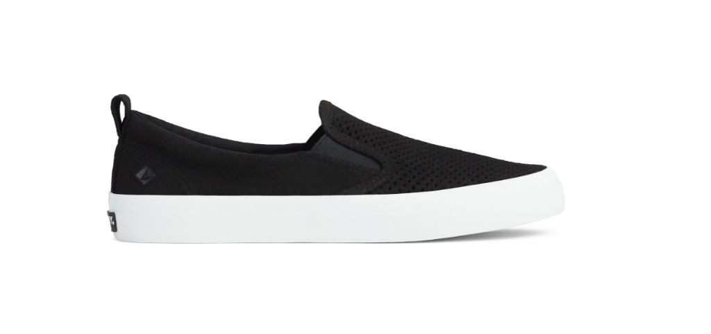 black sperry sneakers